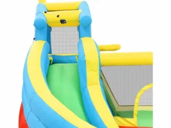 Hauss Spole Castillo Hinchable * Castillo hinchable 5 en 1 para niños con tobogán y piscina - Tejido Oxford 364x315x239 cm Azul