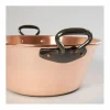 Baumalu Vajilla|Vajilla * Cazuela de cobre para mermelada de 26 cm 3L inducción - ¡Haz tus propias mermeladas como antaño!