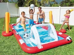 Centro de juegos hinchable 470L con accesorios deportivos +3A 102x325x267 cm < Intex Best