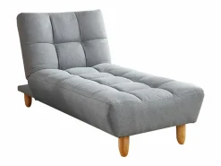 Vente-unique Diván Cama * Chaise longue clic-clac ESTEBAN de tela Gris