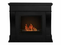 Chimenea de bioetanol de pie WASHINGTON, color (L111 x P43 x H99) < Hot