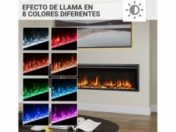 Chimenea eléctrica BALDERIA Atalanta 72 - Chimenea empotrable - < Outlet