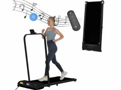 Cinta de correr con pantalla LED, altavoz Bluetooth y soporte - Negra < Hauss Spole Discount