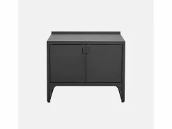 Cocina exterior de acero, 2 puertas, 80cm < Sweeek