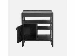 Cocina exterior de acero 1 puerta 3 estantes, 80cm < Sweeek Outlet