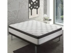 Colchón Supreme 140x190 cm Viscoelástico, 27 cm de Altura, Foam AirSistem, Firmeza media < VS Venta-stock Best