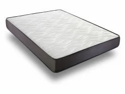 Cambia tus muebles Colchones - 90X190Cm * Colchón viscoelástico de 90x190x15 cm con núcleo de densidad de 30 kg en blanco Toc 15