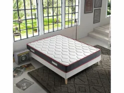 Colchón Viscoelástico Ergo-Therapy 160x200 cm, 18 cm de Altura, 2 cm de Viscoelástica < VS Venta-stock Hot