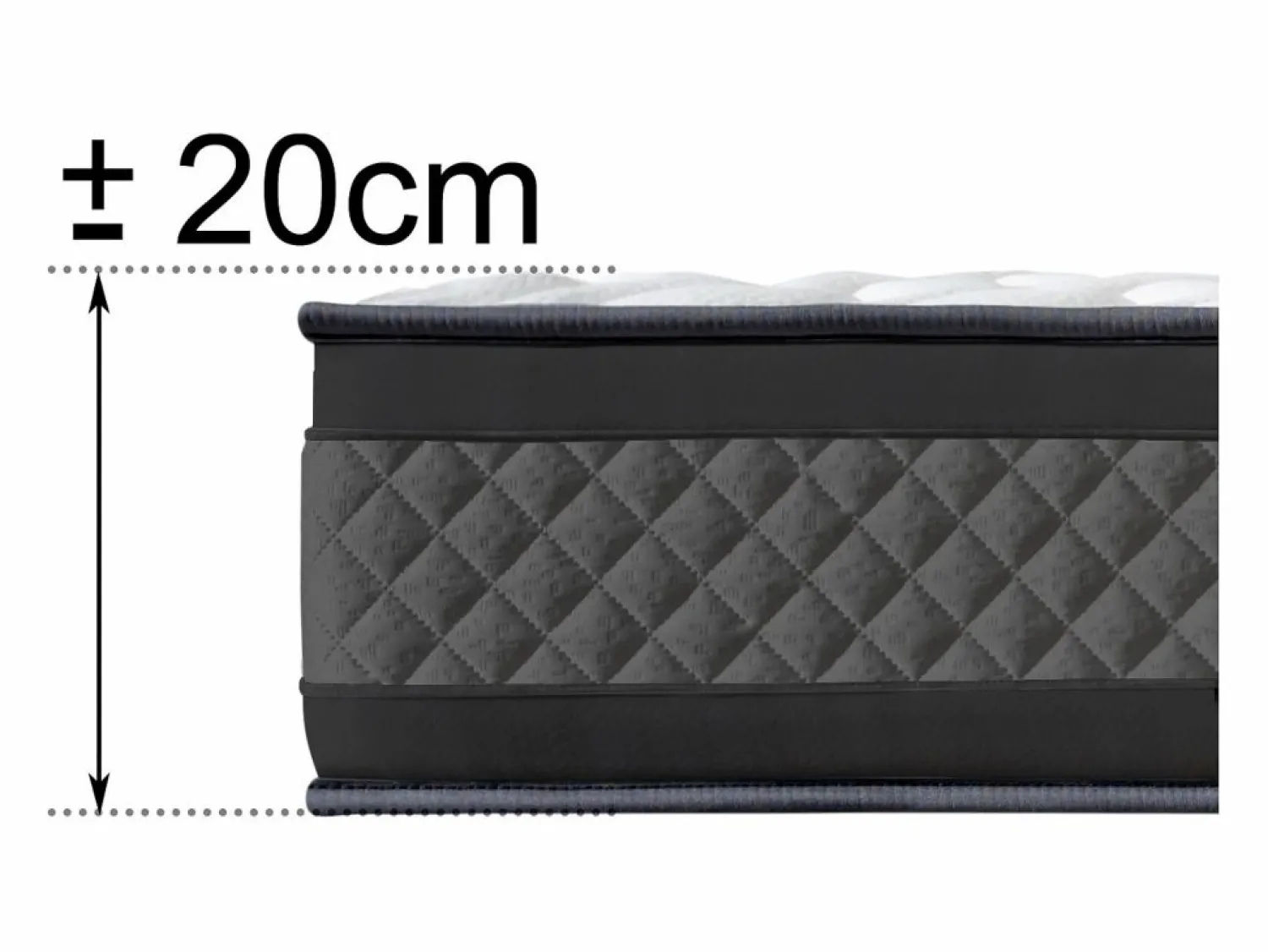 Colchón Viscoelástico 140x190 Especial Cama Principal, Todos los Tamaños | Altura 20cm < Dagostino Home Online