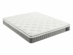 Colchón 140 x 190 cm muelles ensacado + memoria viscoelástica, grosor 21cm - VITOGO de YSMÉE < Ysmée Best