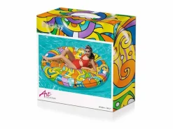 Accesorio Piscina|Deportes Náuticos * Colchoneta Isla Flotante multicolor 173x173 cm Naranja