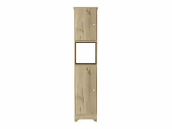 TuHome Columna De Baño | Columna de baño Ibis en Melamina con 2 puertas y 1 estante , 172.21 cm X 36.32 cm X 40.64 cm ,