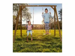 Axi Columpio * Columpio de madera Columpio doble Marru00f3n