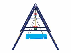 Columpio exterior de acero - 3 columpios + estructura de escalada + cesta < Hauss Spole Outlet