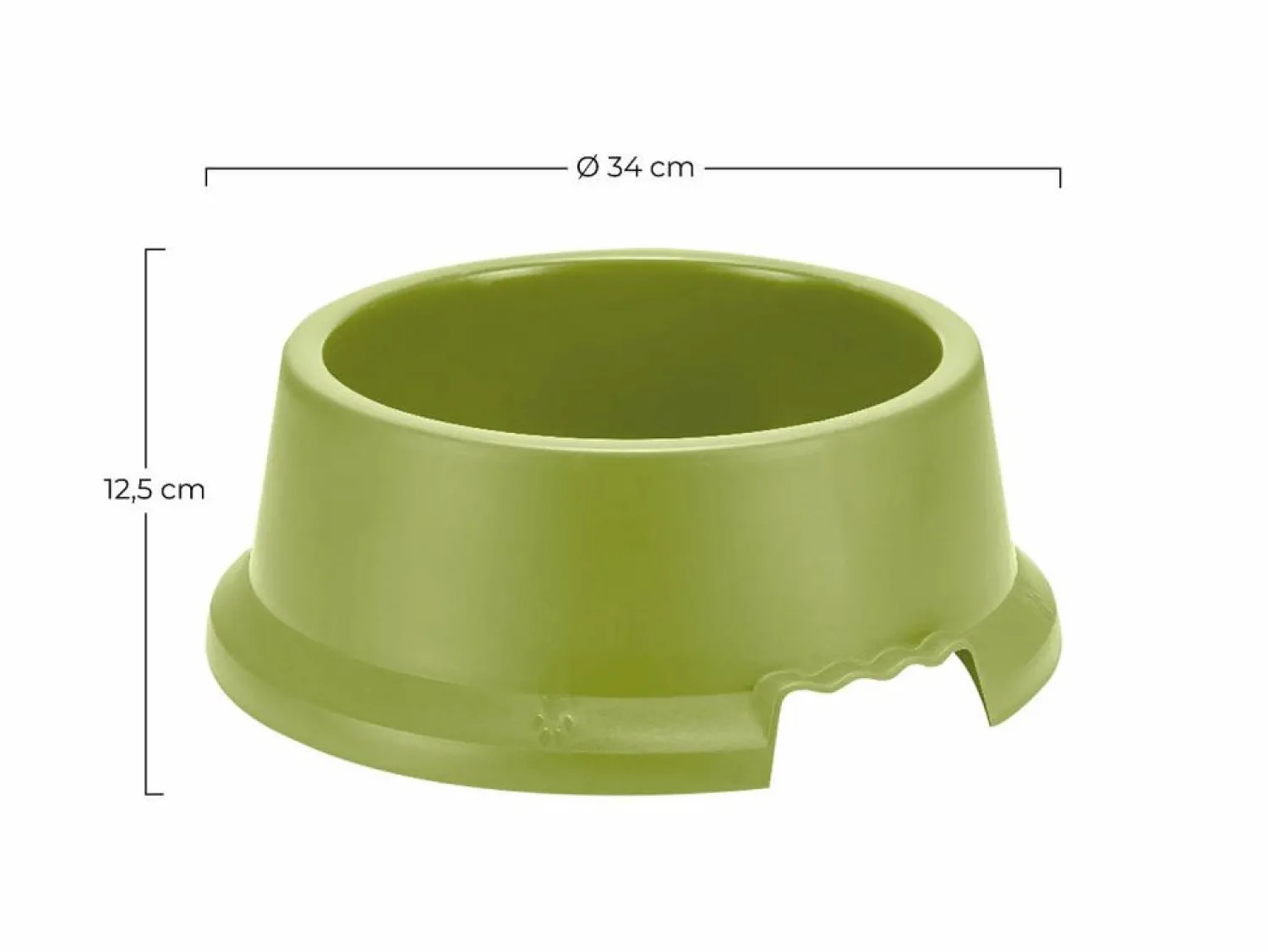 7H SEVEN HOUSE Comida Para Animales De Compañía | Comedero para Perros y Gatos LUNA en Varios Colores 7house