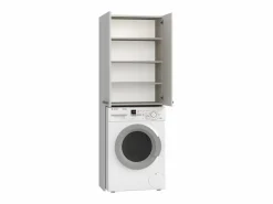 COMO - Mueble para lavadora de estilo moderno - 183x64x30 - 2 puertas+4 baldas < TOPESHOP New