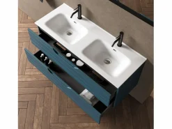 Composición de doble lavabo 5 piezas SOLMIRA < Hot