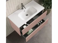 Conjunto De Baño * Composición 4 piezas VENERE polvo Rosa