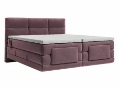 Conjunto completo Boxspring eléctrico 2 x 90 x 200 cm king size Burdeos Tela - LODI de < Palacio Discount