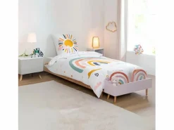 Atmosphera for Kids Ropa De Cama|Juego De Sábanas | Conjunto de cama arcoíris para niños 140 x 200 cm