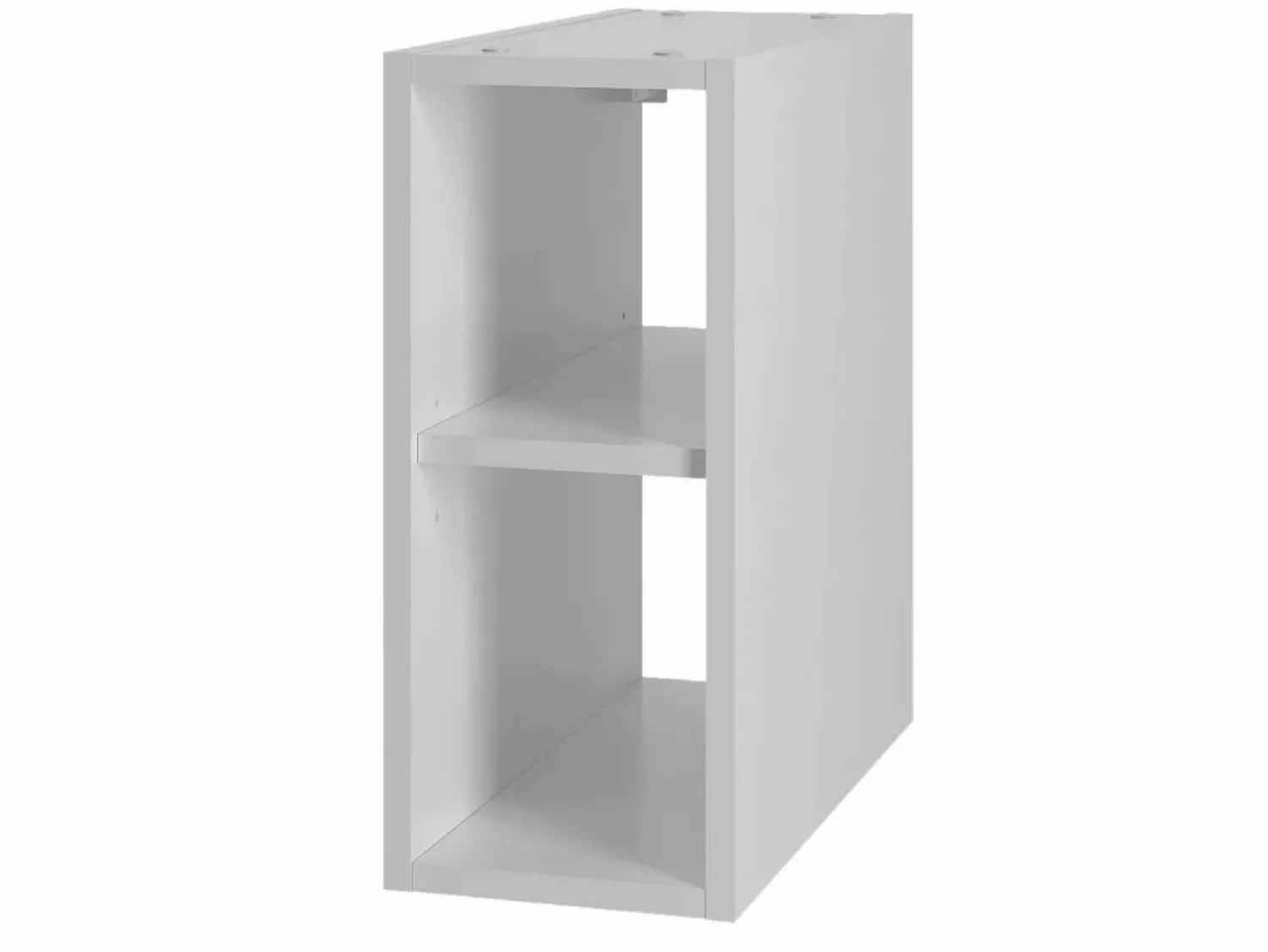 Conjunto de baño 140 cm Armario con encimera Estantería Frentes ranurados Arcos <