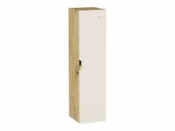 Conjunto De Baño * Conjunto de baño 120 cm Cashmere / Roble Nogal Armario con encimera + Columna Orio Beige