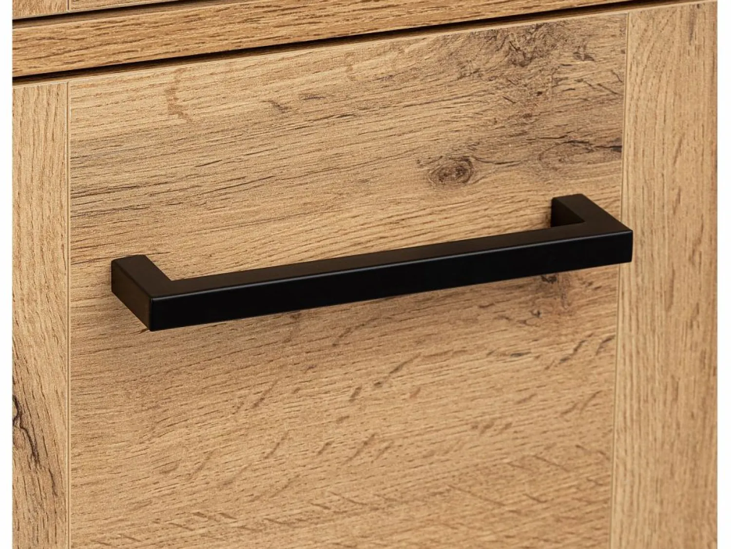 Conjunto De Baño * Conjunto de baño 80 cm Vivien Roble Wotan Columna Armario con espejo Marru00f3n