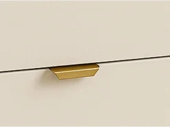 Conjunto de baño de cachemira 140 cm Armario con encimera y estantería Orio < Sale