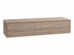 Conjunto de doble lavabo ISAURE 123055 < Vente-unique Online