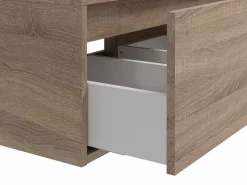 Conjunto de doble lavabo ISAURE 123055 < Vente-unique Online
