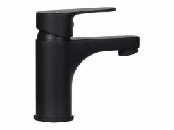 Conjunto de lavabo de pared Nevada con grifo negro < Best