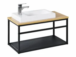 Conjunto de lavabo grande WILO con grifo de 60 cm < New