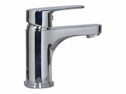 Conjunto de lavabo HAMPTON con grifo cromado y espejo <