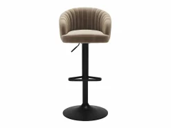 Conjunto de 2 taburetes de bar - Tela y metal - - DORALIZ < Vente-unique Best