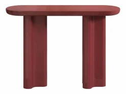 Consola de MDF - Burdeos lacado - LESONA < Vente-unique Clearance