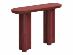 Consola de MDF - Burdeos lacado - LESONA < Vente-unique Clearance