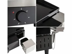 - Plancha eléctrica + tapa de hierro fundido FINESTA - 2,5 kW < Cook'in Garden New