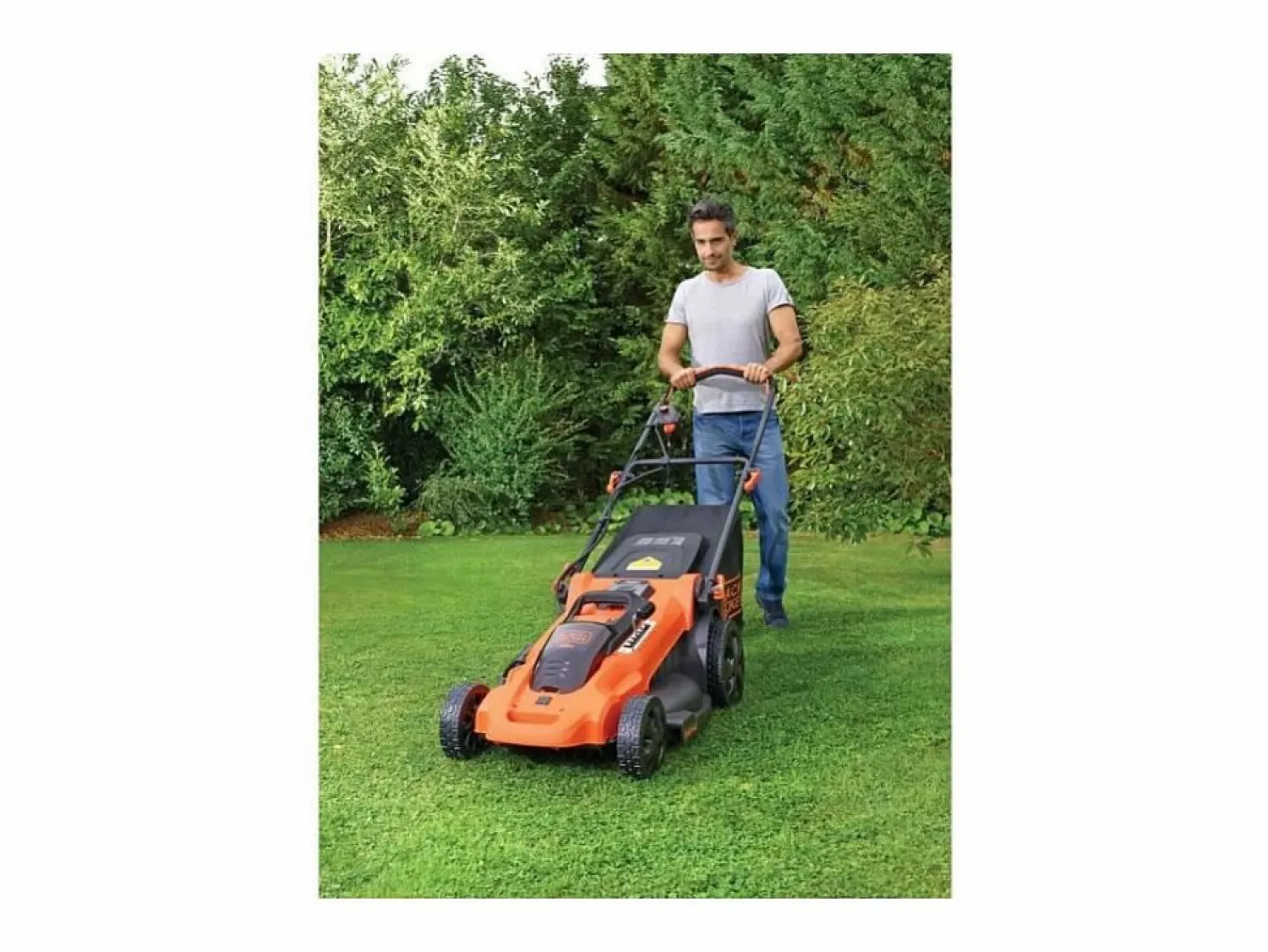 Black+Decker Cortacésped | Cortacésped a batería BLACK + DECKER Autosense 48cm 36V 2x2 Ah