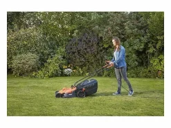 Black+Decker Cortacésped | Cortacésped BLACK & DECKER BEMW481BH 1800W 42cm Mango tipo bicicleta