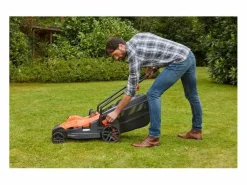 Black+Decker Cortacésped | Cortacésped BLACK & DECKER BEMW481BH 1800W 42cm Mango tipo bicicleta