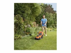 Black+Decker Cortacésped * Cortacésped inalámbrico 33 cm LITHIUM 18V - 2,5Ah - 2 baterías - 1 cargador Naranja
