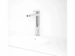 Cortes Grifo mezclador alto para lavabo cromado < Essebagno New
