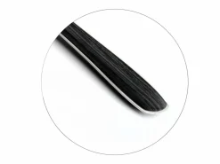 Amefa Cubierto | Cubertería de 24 piezas Eclat Nature Madera Negra - Estilo Escandinavo