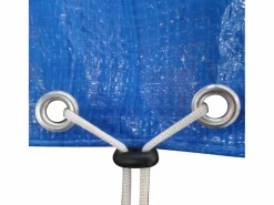 Accesorio Piscina * Cubierta de piscina rectangular PE 90 g/m2 400x207 cm ES841929 Azul