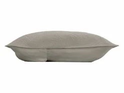 Douceur d'intérieur Colcha, Edredón * Cubre Cama Acolchado y 2 Fundas de Almohada Romane Gris