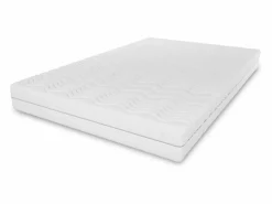 Cubrecama TOP3, tamaño del cubrecama: 200 x 200 x 3, funda incluida, color del cubrecama: blanco, dureza media: H3 < Sale