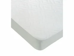 Cambia tus muebles Protector De Colchón * Cubrecolchón acolchado de 150x190-200x26 cm absorbente y transpirable en blanco Zafir
