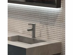 Deco mezclador bajo lavabo gris metalizado < Essebagno Best