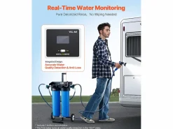 Recuperador De Agua | Desmineralizador de Agua SucceBuy para Lavado de Coche sin Manchas, Sistema de Agua Desionizada con Medidor TDS Integrado, Filtro Antimanchas, para Vehículos