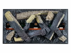 Chimenea|Chimenea * DIMPLEX Cassette 400 - Chimenea de vapor de agua con efecto de llama LED Negro